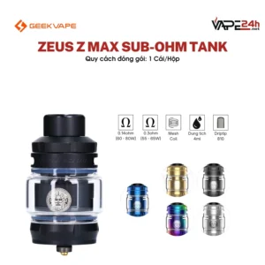 ZEUS Z MAX Sub Ohm Tank By Geekvape