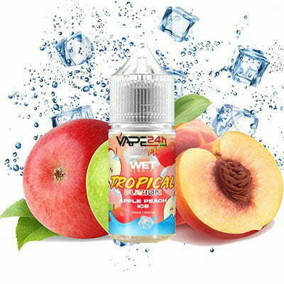WET Táo Đào lạnh - WET Fusion Apple Peach ice Salt 30ml
