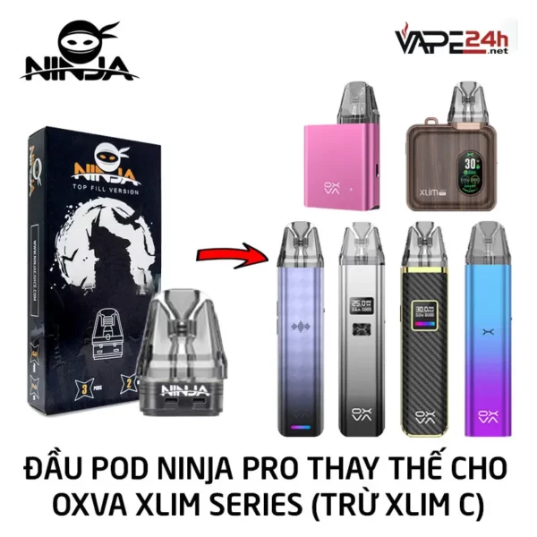 Dau Pod Ninja Pro Cho Xlim V2 Xlim Pro V3 Xlim Se